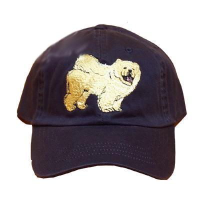 Cap 100% Cotton with Embroidered Chow Chow Cap 100% Cotton with Embroidered Chow Chow