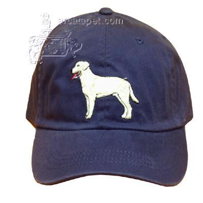 Cap 100% Cotton with Embroidered Labrador Yellow Retriever Cap 100% Cotton with Embroidered Labrador Yellow Retriever