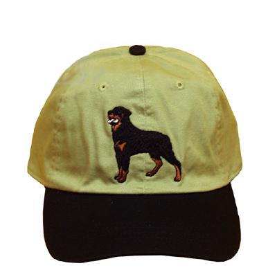 Cap 100% Cotton with Embroidered Rottweiler Cap 100% Cotton with Embroidered Rottweiler