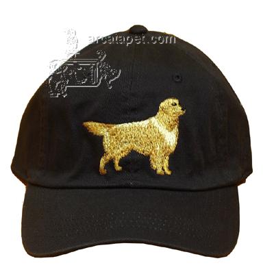 Cap 100% Cotton with Embroidered Golden Retriever Cap 100% Cotton with Embroidered Golden Retriever