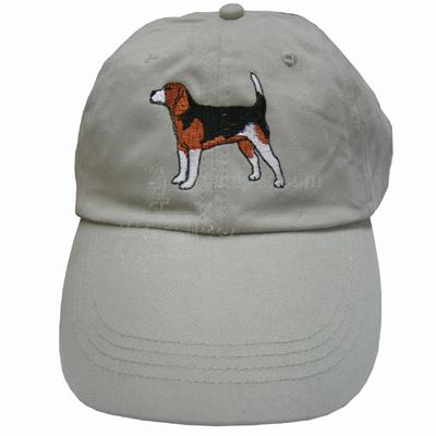 Cap 100% Cotton with Embroidered Beagle Cap 100% Cotton with Embroidered Beagle