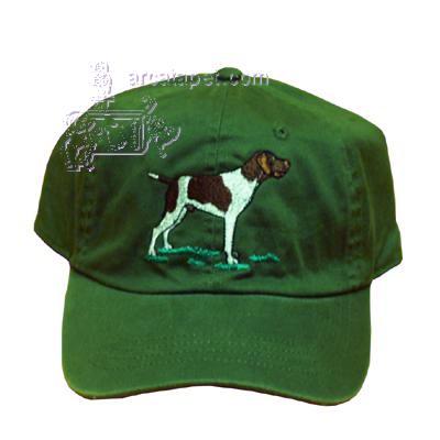 Cap 100% Cotton with Embroidered German Shorthair Pointer Cap 100% Cotton with Embroidered German Shorthair Pointer