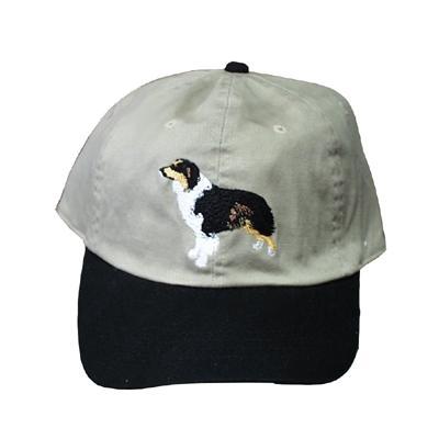 Cap 100% Cotton with Embroidered Australian Shepherd Cap 100% Cotton with Embroidered Australian Shepherd