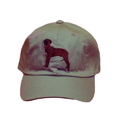 Cap 100% Cotton with Embroidered Rhodesian Ridgeback Cap 100% Cotton with Embroidered Rhodesian Ridgeback