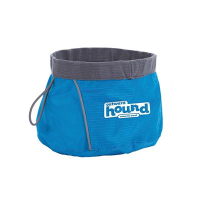 Outward Hound Blue Port-A-Bowl 48 oz for Dog Water Outward Hound Blue Port-A-Bowl 48 oz for Dog Water