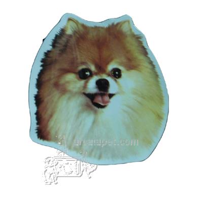 Vinyl Dog Magnet with Pomeranian Small