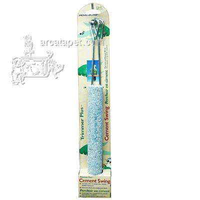 Penn Plax Parrot Swing Cement 9 inch Bird Toy Penn Plax Parrot Swing Cement 9 inch Bird Toy