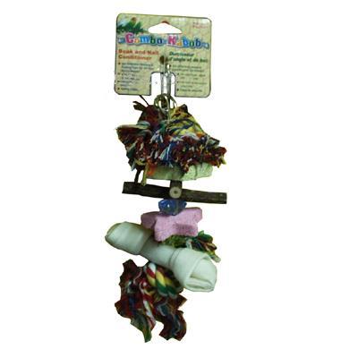 Penn Plax Combo Kabob Medium Bird Toy Penn Plax Combo Kabob Medium Bird Toy