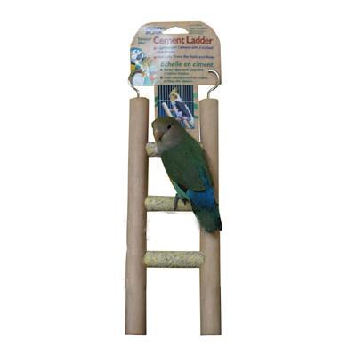 Cement 3 Step Bird Ladder Medium Cement 3 Step Bird Ladder Medium