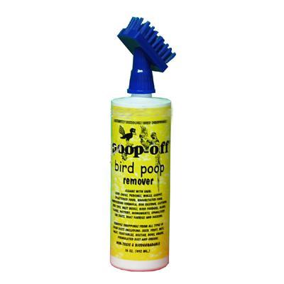 Poop-Off With Brush Top Bird Cage Cleaner 16 oz. Poop-Off With Brush Top Bird Cage Cleaner 16 oz.