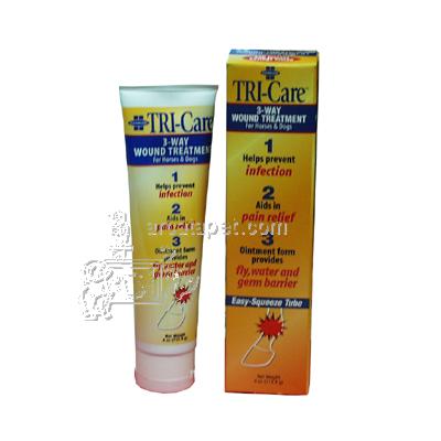 Farnam Tri-Care 3-Way Wound Treatment Horses and Dogs 4 oz Farnam Tri-Care 3-Way Wound Treatment Horses and Dogs 4 oz