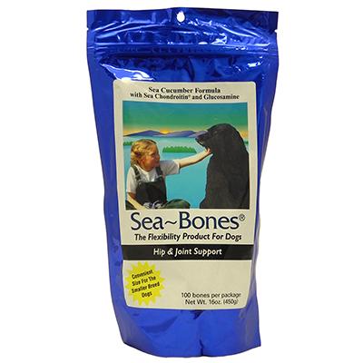 NutriSea Sea Bones 1lb Bag Dog Nutritional Treat NutriSea Sea Bones 1lb Bag Dog Nutritional Treat