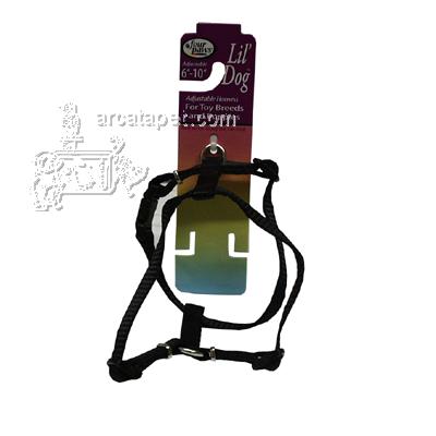 Lil' Dog Black Adjustable Harness for Toy Breeds Lil' Dog Black Adjustable Harness for Toy Breeds