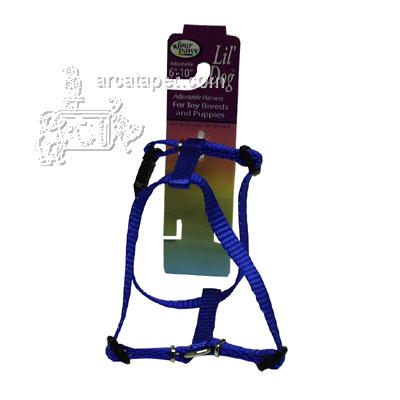 Lil' Dog Blue Adjustable Harness for Toy Breeds Lil' Dog Blue Adjustable Harness for Toy Breeds
