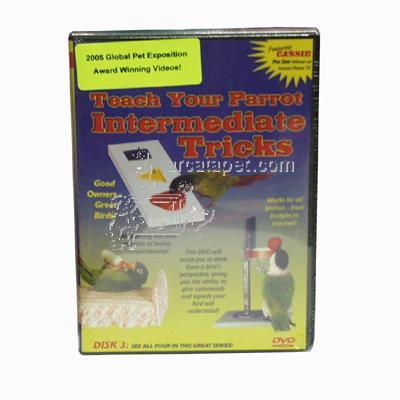 DVD#3 Teach Your Parrot Intermemediate Tricks DVD#3 Teach Your Parrot Intermemediate Tricks