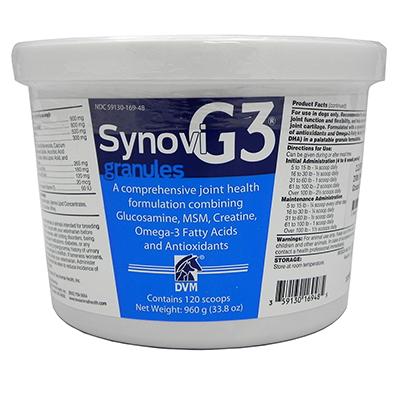 DVM Synovi G3 Granules 960 grams DVM Synovi G3 Granules 960 grams