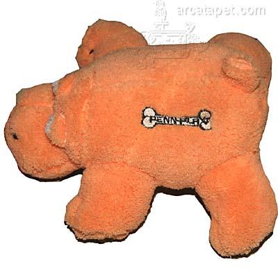 Happy Orange Hippo Small Dog Toy Happy Orange Hippo Small Dog Toy