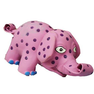 Latex Squeeze Meeze Pink Elephant Dog Toy Latex Squeeze Meeze Pink Elephant Dog Toy
