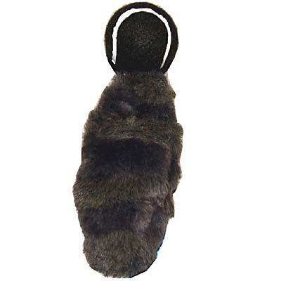 Tennis Ball with Racoon Tail Dog Toy Tennis Ball with Racoon Tail Dog Toy