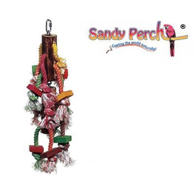 ParroTopia Numbchuck Bird Toy ParroTopia Numbchuck Bird Toy