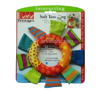 Soft Toss Ring Dog Retrieval Toy Soft Toss Ring Dog Retrieval Toy