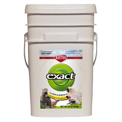 Kaytee Exact Bird Handfeeding Food 22 lb Bucket Kaytee Exact Bird Handfeeding Food 22 lb Bucket