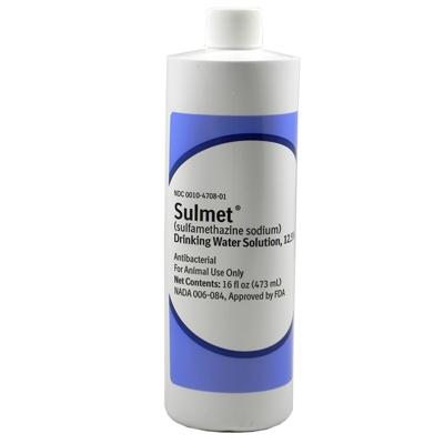 Sulmet 16 Oz Sulfamethazine Sodium Sulmet 16 Oz Sulfamethazine Sodium