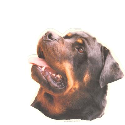 Double Sided Dog Decal Rottweiler Double Sided Dog Decal Rottweiler