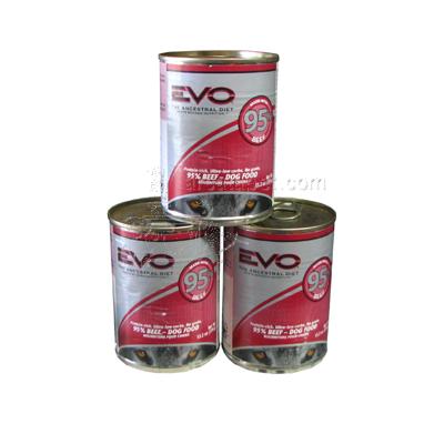 Evo Canned Dog Food Beef Large Case Evo Canned Dog Food Beef Large Case