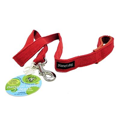 Planet Dog 5 Foot Orange Hemp Leash Planet Dog 5 Foot Orange Hemp Leash
