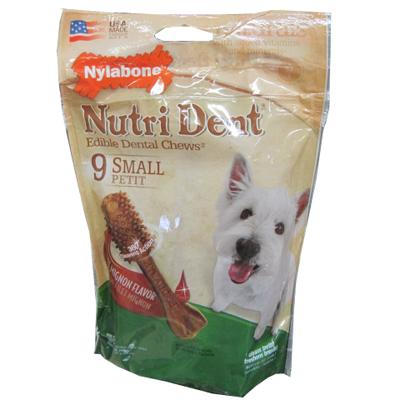 Nutrident Filet Mignon Edible Dental Dog Chews Small 9 ct Nutrident Filet Mignon Edible Dental Dog Chews Small 9 ct