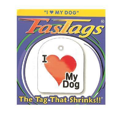 FasTags I Love My Dog Do-it-yourself Pet ID Tag FasTags I Love My Dog Do-it-yourself Pet ID Tag