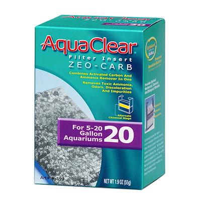 AquaClear 20 Zeo-Carb Aquarium Filter Insert AquaClear 20 Zeo-Carb Aquarium Filter Insert