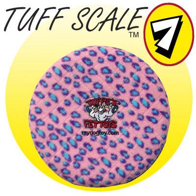 Tuffy's Sport Flyer Pink Leopard Design Dog Toy Tuffy's Sport Flyer Pink Leopard Design Dog Toy