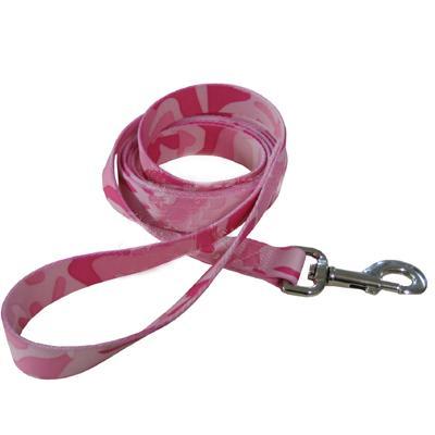 Guardian Gear Camouflage Pink Dog Leash 6 ft x 1 inch Guardian Gear Camouflage Pink Dog Leash 6 ft x 1 inch