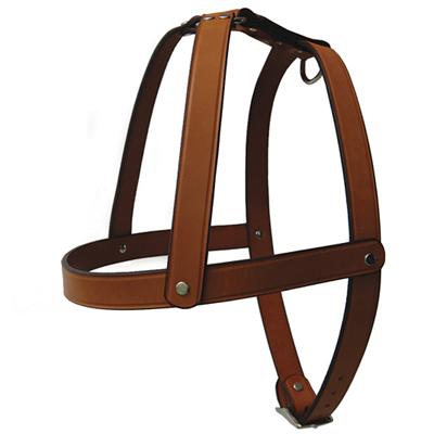 Tan Leather Dog Harness 3/8 x 14 inch Tan Leather Dog Harness 3/8 x 14 inch