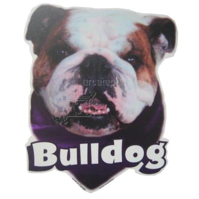 6-inch Vinyl Dog Decal Bulldog Picture