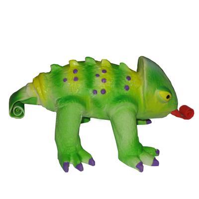 Latex Squeeze Meeze Chameleon Dog Toy Latex Squeeze Meeze Chameleon Dog Toy
