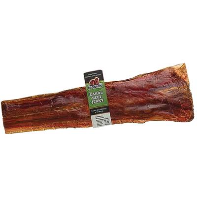 Natural Beef Strap 10 inch Dog Chew Smoked and Roasted