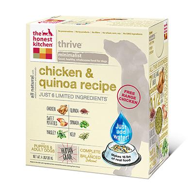 Honest Kitchen Thrive Dehydrated RAW Dog Food 4 lb Honest Kitchen Thrive Dehydrated RAW Dog Food 4 lb