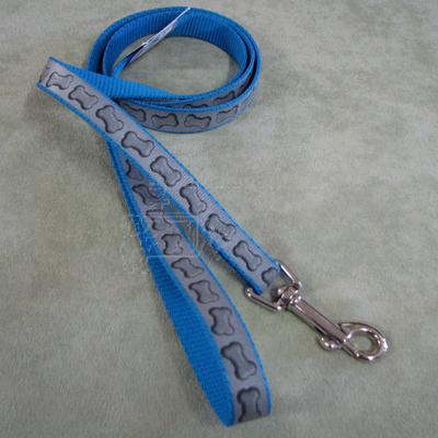 Lazer Brite Bones Dog Lead 5/8-inch x 4-Foot Reflective Lazer Brite Bones Dog Lead 5/8-inch x 4-Foot Reflective