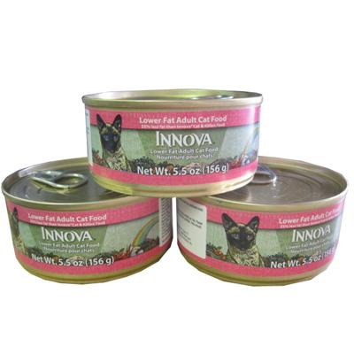 Innova Feline Reduced Canned Cat Food 5.5 ounce 24 Case Innova Feline Reduced Canned Cat Food 5.5 ounce 24 Case