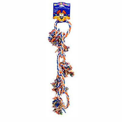 Ruff Rope Ring O Color Med Dog Toy Ruff Rope Ring O Color Med Dog Toy