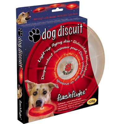 Lighted Dog Discuit Flying L.E.D. Disc Red Lighted Dog Discuit Flying L.E.D. Disc Red