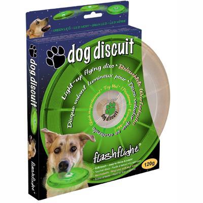 Lighted Dog Discuit Flying L.E.D. Disc Green Lighted Dog Discuit Flying L.E.D. Disc Green