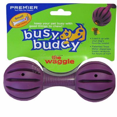 Waggle Small Flexible Dog Toy and Treat Dispenser