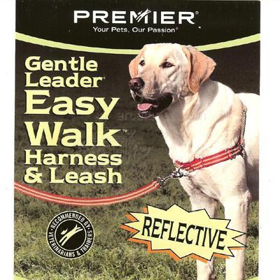 Gentle Leader Reflective EasyWalk Dog Harness/Leash Lg Red Gentle Leader Reflective EasyWalk Dog Harness/Leash Lg Red