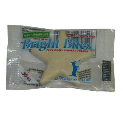 Bright Bites Spearmint Small Single Dog Dental Treat Bright Bites Spearmint Small Single Dog Dental Treat