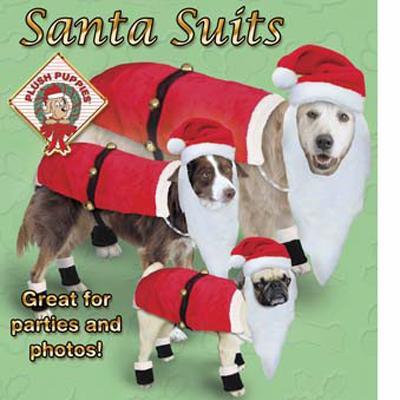 Holiday Santa Dog Suit Medium Holiday Santa Dog Suit Medium