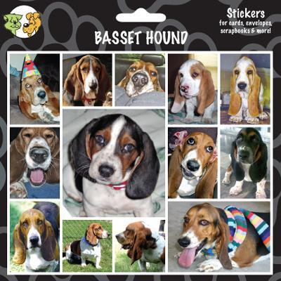 Arf Art Dog Sticker Pack Basset Hound Arf Art Dog Sticker Pack Basset Hound